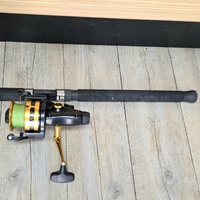 Shimano RTS Fishing Rod with Penn Slammer 760L Live Liner Reel