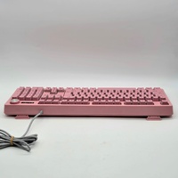 Playmax RGB Wired Keyboard Mouse Bundle Pink Taboo Backlit Gaming Set
