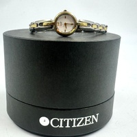 Citizen 370168 Vintage 1990s Ladies Quartz Watch Two Tone with Box