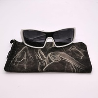 Oakley Oil Rig Sunglasses White Frame Grey Lens with Case