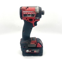 Milwaukee M18 FID8 18V Fuel 1/4 Inch Hex Impact Driver with 5.0Ah Battery