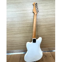 Artist Grungemaster GM1 White 6 String Electric Guitar P90 Pickups