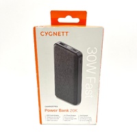 Cygnett ChargePro 20000mAh Power Bank 30W Fast Charge Graphite