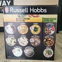 Russell Hobbs 11 in 1 6L Digital Multi Cooker Slow and Pressure Cooker RHPC3000