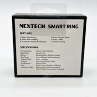 Nextech Smart Ring QC3150 Size Small Sleep Heart Rate Fitness Tracker
