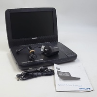 Philips PD9010/79 Portable DVD Player 9 Inch LCD Screen USB AV
