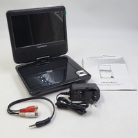 Thomson 7 Inch Portable DVD Player PDVD-702 Travel Home Car Movie Player