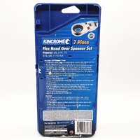 Kincrome Flex Head Gear Spanner Set 7 Pieces Imperial K3702