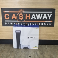 Sony PlayStation 5 Gaming Console White 825GB with Controller