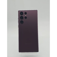 Samsung Galaxy S22 Ultra 5G 128GB Smartphone Burgundy with S-Pen