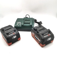 Metabo LiHD 18V 5.5Ah 2x Battery with Charger ASC 30-36V Li-Power Air Cooled