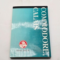Holden Commodore Calais VY Owners Handbook Manual Audio Book 1st Print