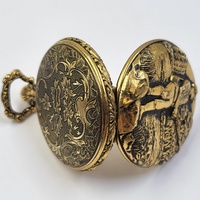 Le Cheminant 1822 Swiss 17J Incabloc Manual Wind Fisherman Pocket Watch