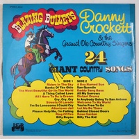 Blazing Bullets 24 Giant Country Songs LP Danny Crockett Vinyl Record