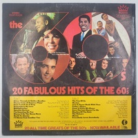 Majestic 20 Fabulous Hits of the 60s Vinyl LP Compilation Various Artists