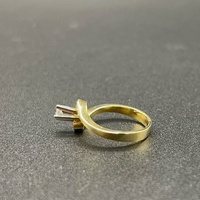 Ladies 18ct Yellow Gold Diamond Ring