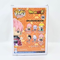 Funko Pop Dragon Ball Super Saiyan Rose Goku Black Exclusive Vinyl Figure #1516