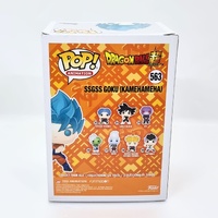 Funko Pop SSGSS Goku Kamehameha #563 Special Edition DB Super Figure