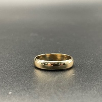 Unisex 9ct Yellow Gold Band Ring