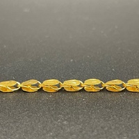 Ladies 21ct Yellow Gold Fancy Link Bracelet