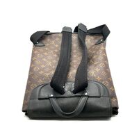 Louis Vuitton Macassar Palk Backpack Monogram Brown Canvas "Heavy Wear"