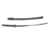 Antique WW2 Japanese Type 98 Shin Gunto Officers Katana Sword Toki Kanemasa