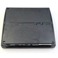Sony PlayStation 3 160GB Slim Console CECH-2502A Black with Blue Controller