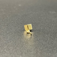 Unisex 9ct Yellow Gold Dice Cube Pendant