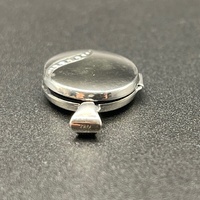 Ladies 10ct White Gold Oval Locket Pendant