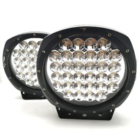 Dual LED Driving Lights Projector Lens Waterproof Car Offroad