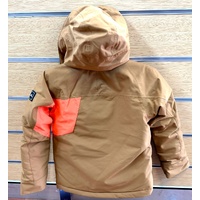 O'Neill Youth Jacksaw Snow Jacket Size 8 Rich Caramel Waterproof