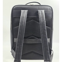 Monsac Atmosphere 44cm Backpack 3 Zip Laptop Travel Bag in Black