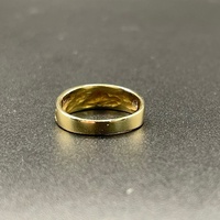 Unisex 14ct Yellow Gold Dolphine Band Ring