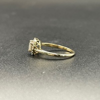 Ladies 9ct Yellow Gold Cubic Zirconia Ring