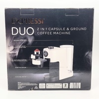 Expressi Duo 2 in 1 Capsule and Ground Coffee Machine Matte White KM-C0520
