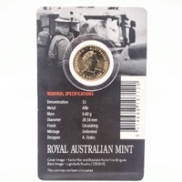 Royal Australian Mint 2020 $2 Australia's Firefighters Brave Coloured Coin
