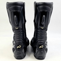 Alpinestars S-MX 5 Motorcycle Boots Black - Size 44 - Road Racing