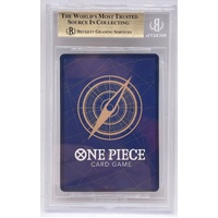 2022 One Piece Card Kuzan OP02-121 SEC Alt Art BGS 10 Pristine Japanese