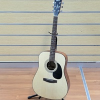 Cort AD810 OP Dreadnought Acoustic Guitar Natural Satin Open Pore
