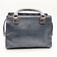 Guess Erica Triple Compartment Shoulder Bag Black Crossbody Strap