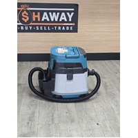 Makita DVC157L 18VX2 AWS Cordless Brushless Dust Extraction Vacuum Skin Only
