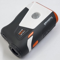 Bushnell Golf Tour V6 Shift Laser Rangefinder - PinSeeker with Visual JOLT, BITE Magnetic Mount & Slope Switch - White/Black/Orange