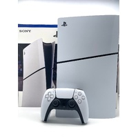 Sony PlayStation 5 Slim 1TB Console White with DualSense Controller
