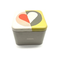 Fossil Grant FS5061 Chronograph Blue Dial Leather Mens Watch 44mm