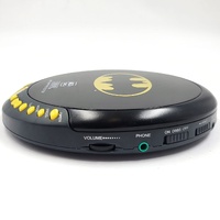 Funtastic DC Batman Portable CD Player Anti-Skip Discman No AC Adapter