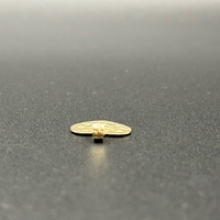 Ladies 9ct Yellow Gold Heart 'I LOVE YOU' Pendant