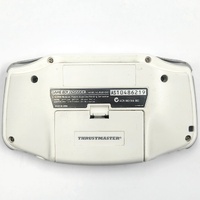 Nintendo Game Boy Advance AGB-001 White Console w/ Aftermarket Battery Cover
