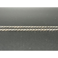 Unisex 925 Sterling Silver Curb Link Necklace