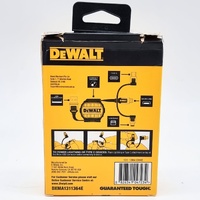 DeWalt 3 in 1 Retractable Charging Cable DXMA1311364E
