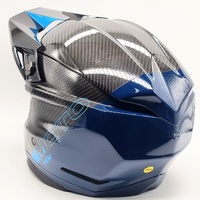 Bell Moto‑10 Spherical Strike Gloss Blue Motocross Helmet Size M